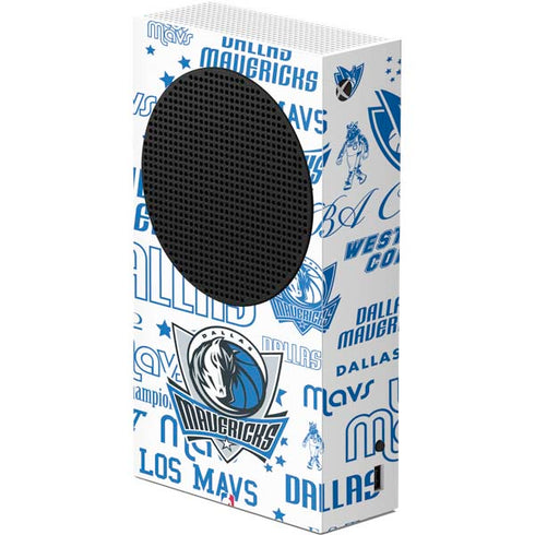 NBA Dallas Mavericks Historic Blast Xbox Series S Console Skin